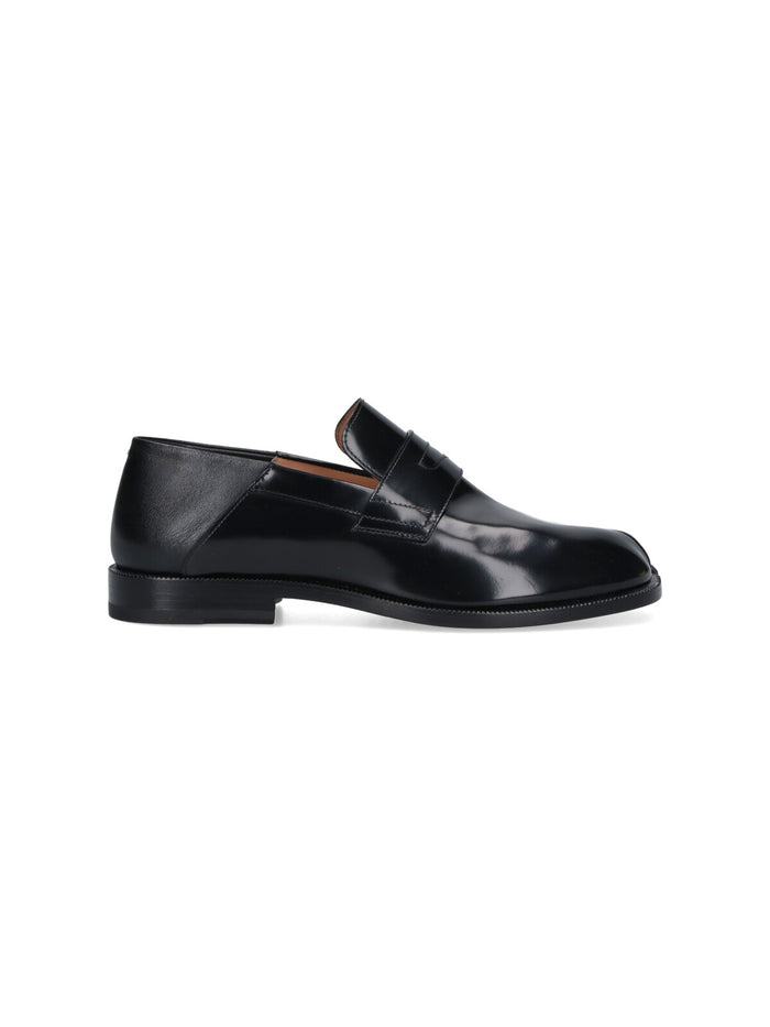 Maison Margiela Flat shoes Black Upper: Bovine Leather