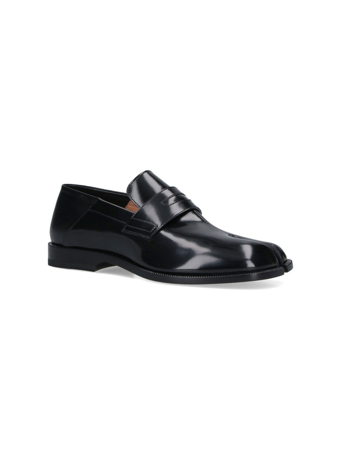 Maison Margiela Flat shoes Black Upper: Bovine Leather