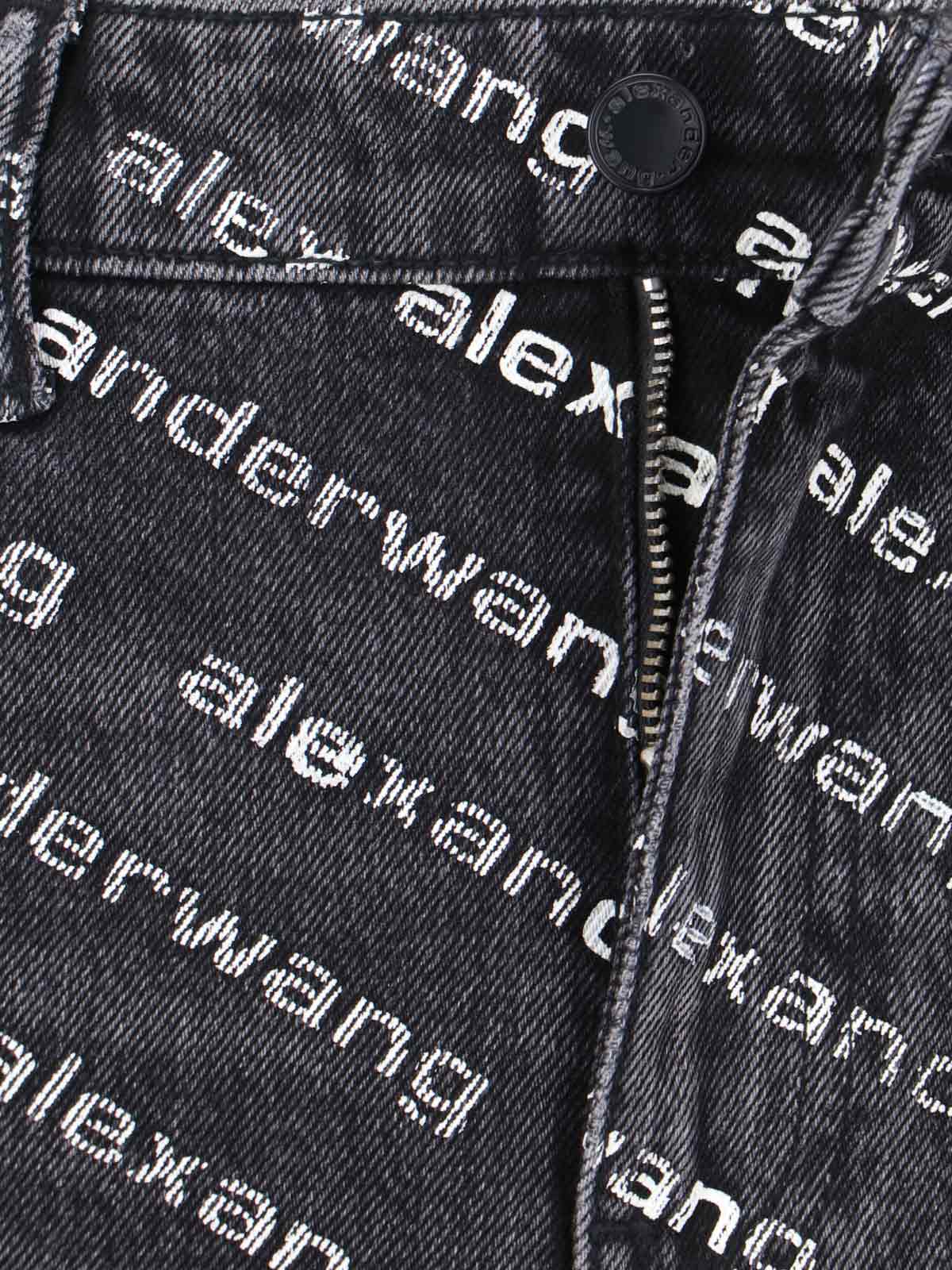 Alexander Wang Jeans Grey Cotton