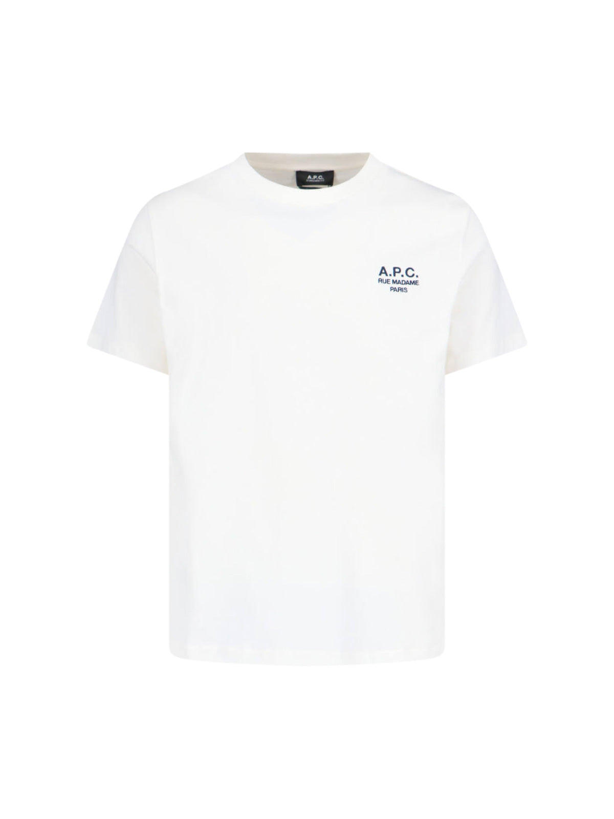 A.P.C. T-shirts and Polos White Organic Cotton