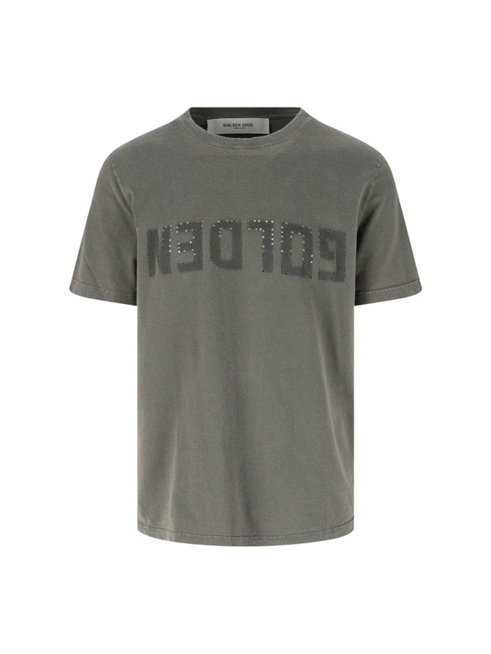 Golden Goose T-shirts and Polos Green Cotton