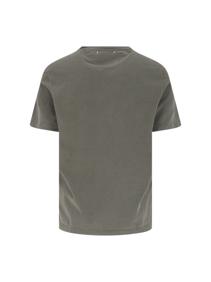Golden Goose T-shirts and Polos Green Cotton