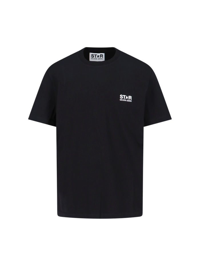 Golden Goose T-shirts and Polos Black Cotton