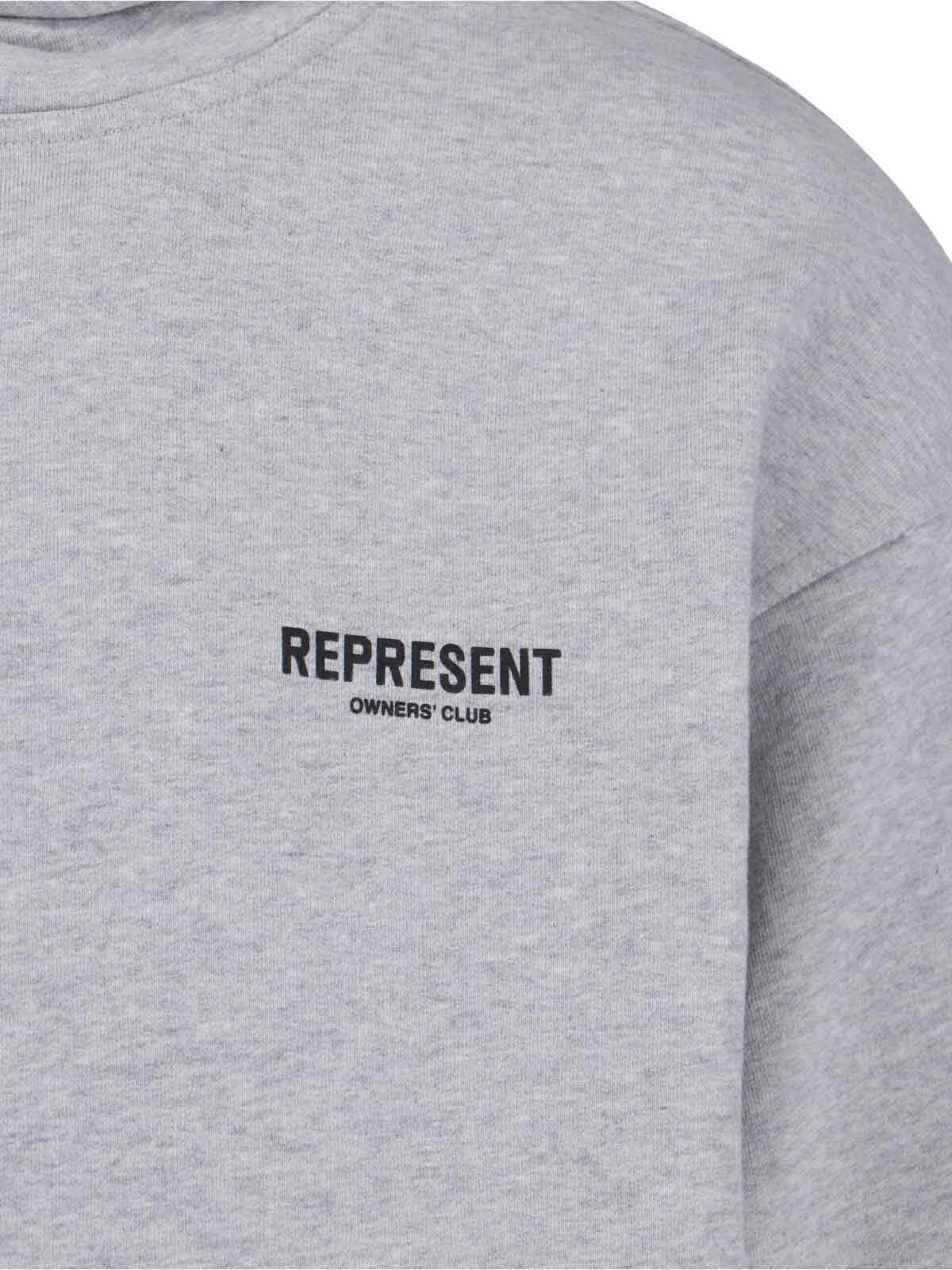 Represent Sweaters Grey Cotton