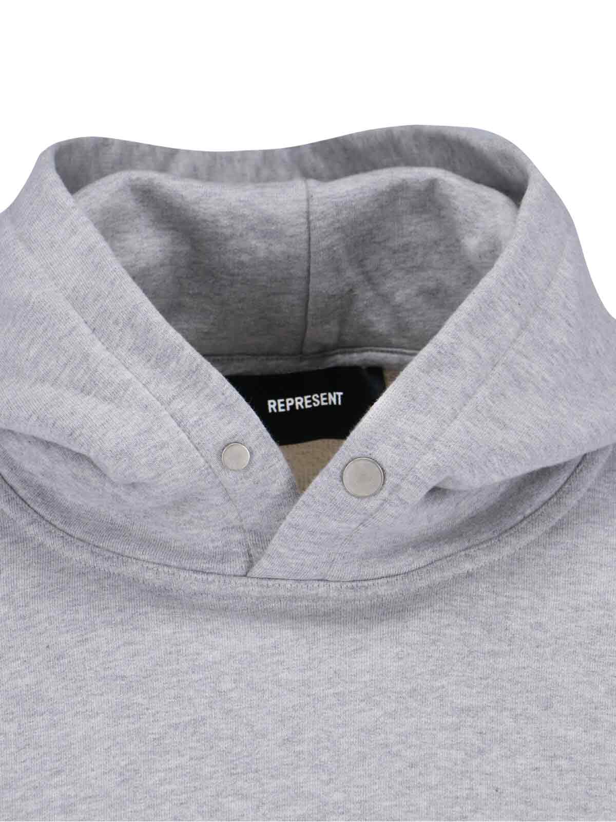 Represent Sweaters Grey Cotton