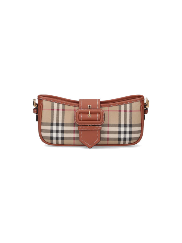 Burberry 55% Polyurethane shoulder bag in beige