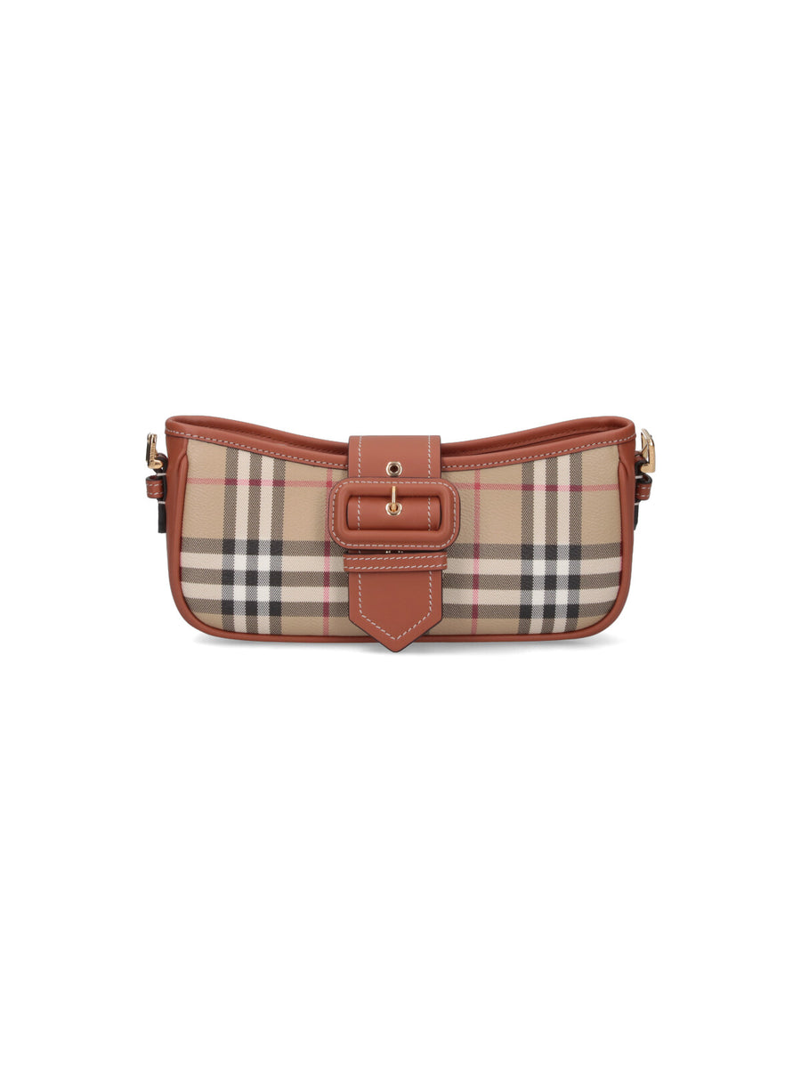 Burberry 55% Polyurethane shoulder bag in beige
