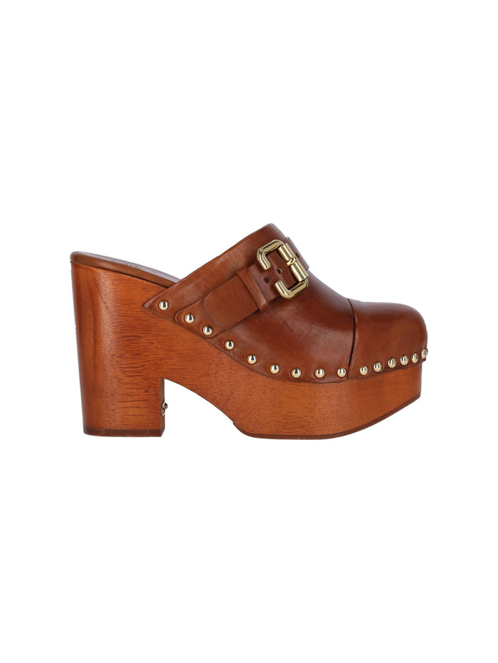 Chloè Sandals Brown Upper: Cow Leather
