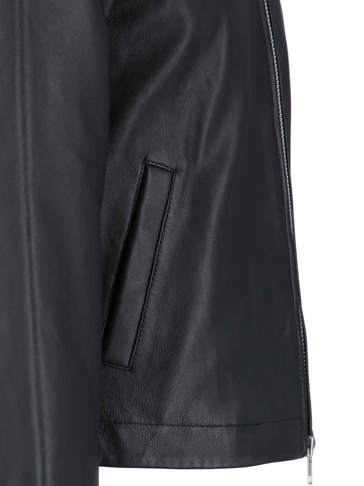 Sunflower Jackets Black Leather