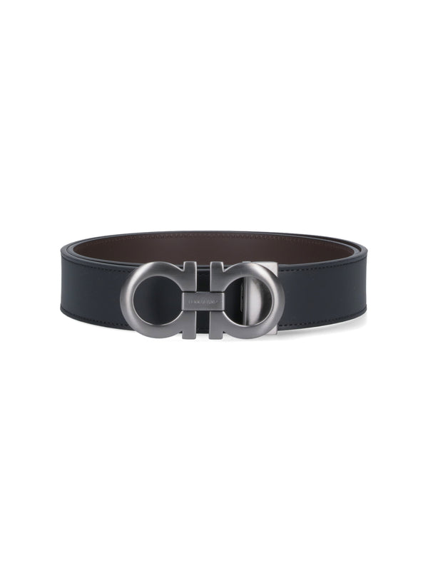 Ferragamo 100% Calf Leather belt in black