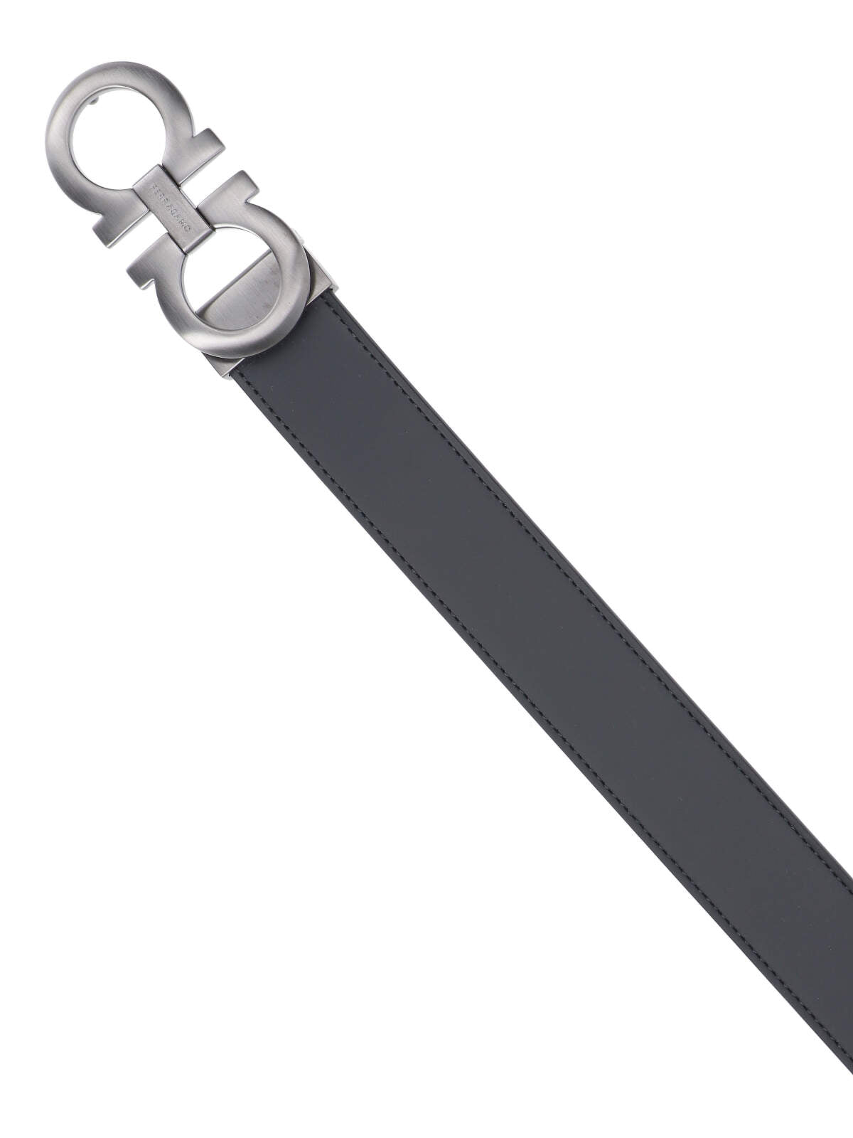 Ferragamo Belts Black Calf Leather