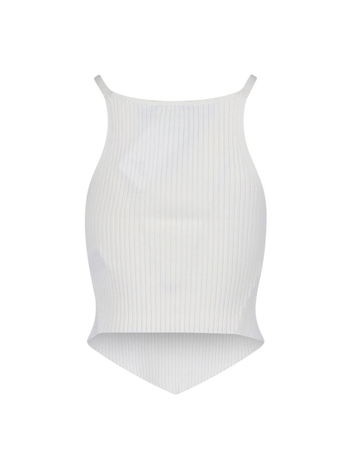 Courrèges Top White Viscose