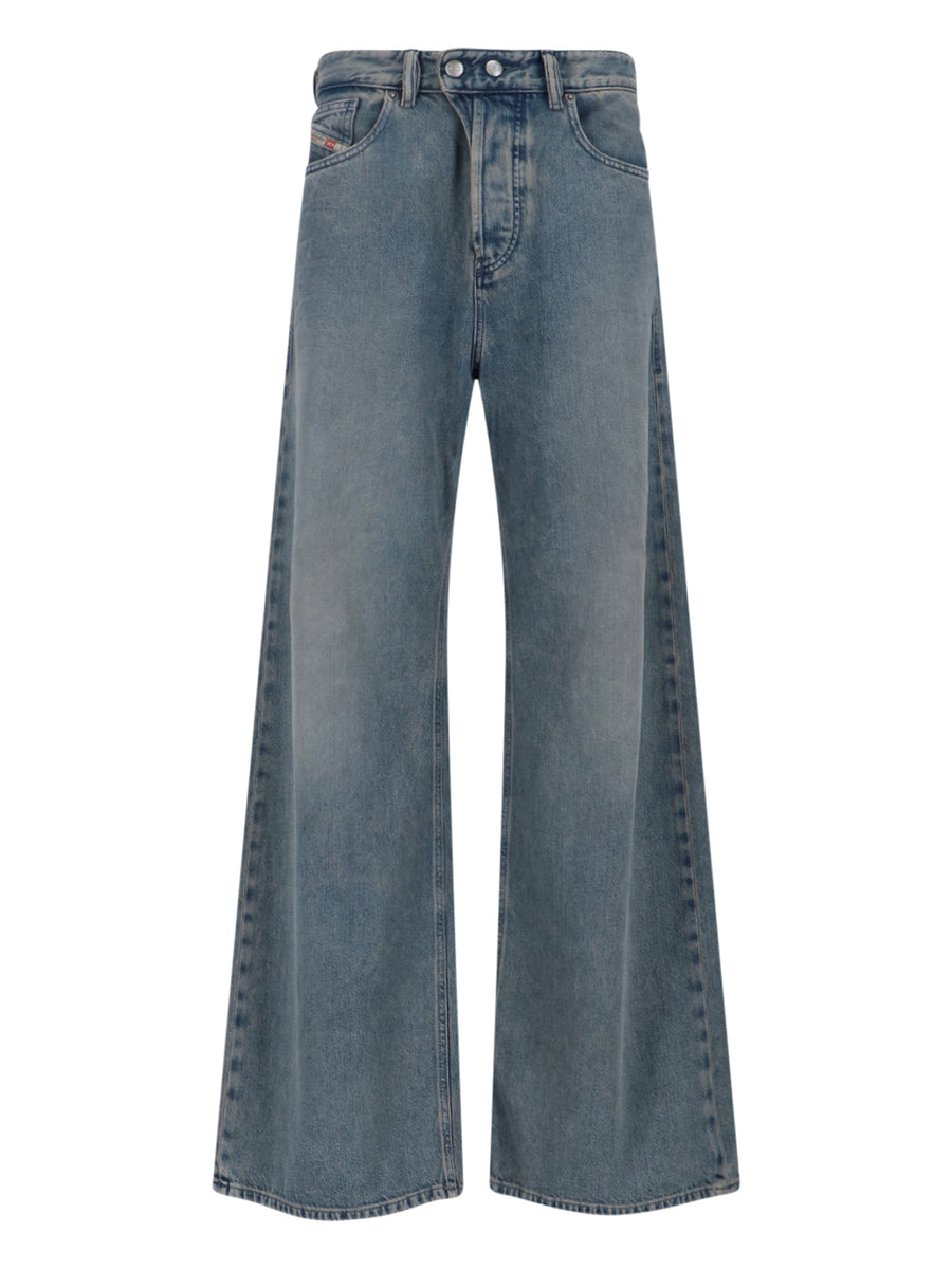 Diesel 64% Cotton jeans in blue