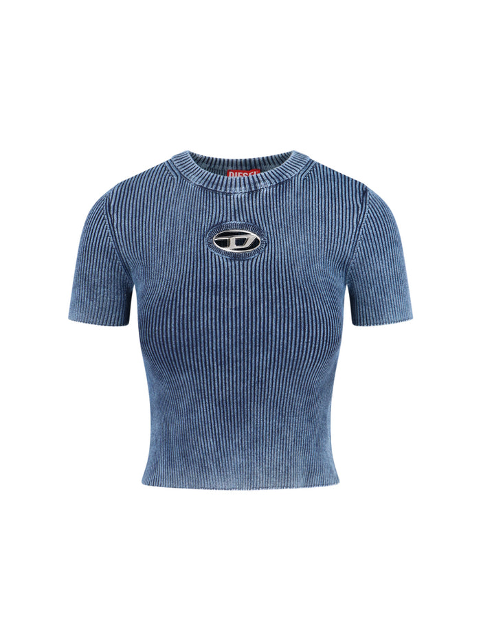 Diesel T-shirts and Polos Blue Cotton