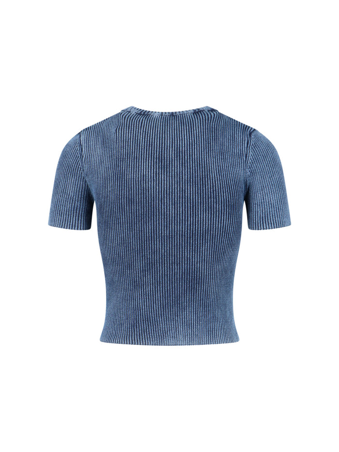 Diesel T-shirts and Polos Blue Cotton