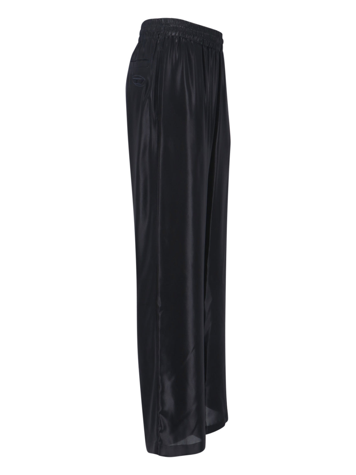 Diesel Trousers Black Polyester
