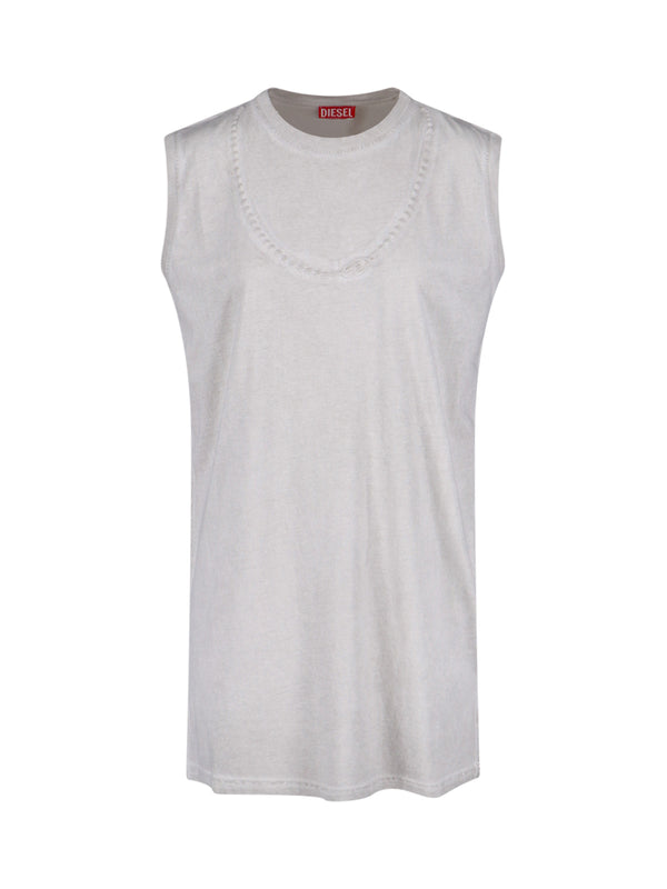 Diesel 100% Cotton dress in white