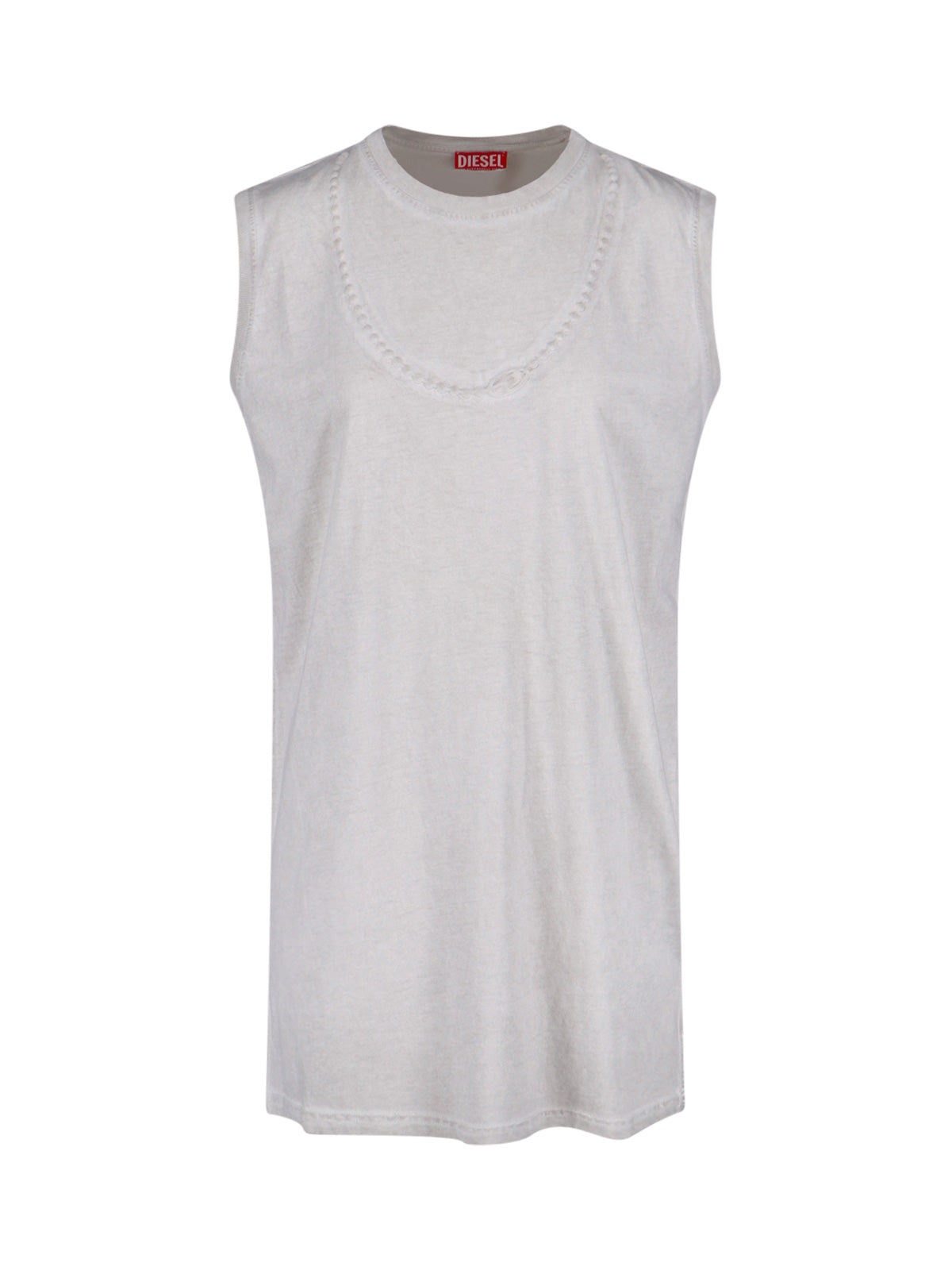 Diesel Dresses Grey Cotton