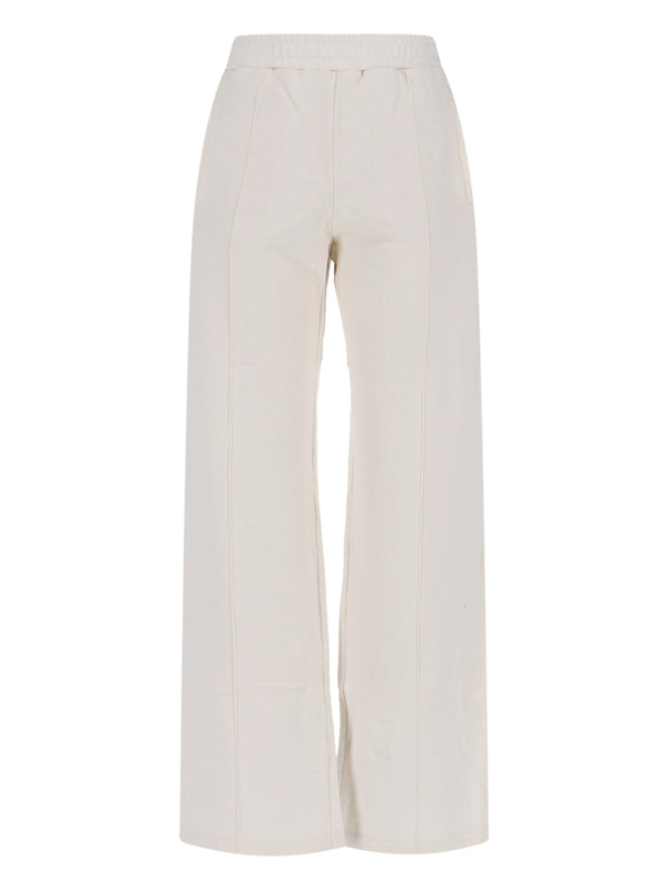Golden Goose 100% Cotton trousers in white