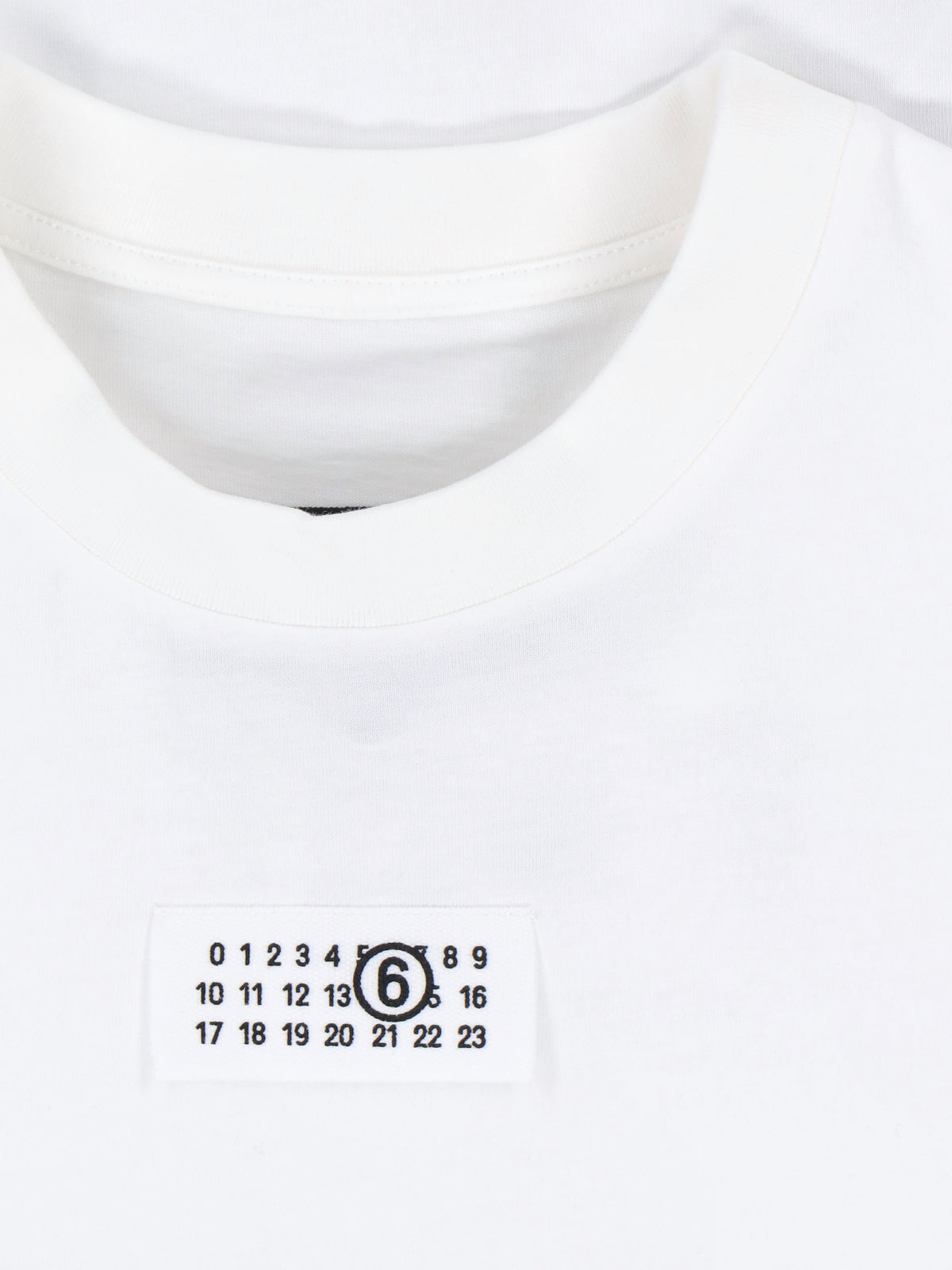 MM6 Maison Margiela T-shirts and Polos White Cotton