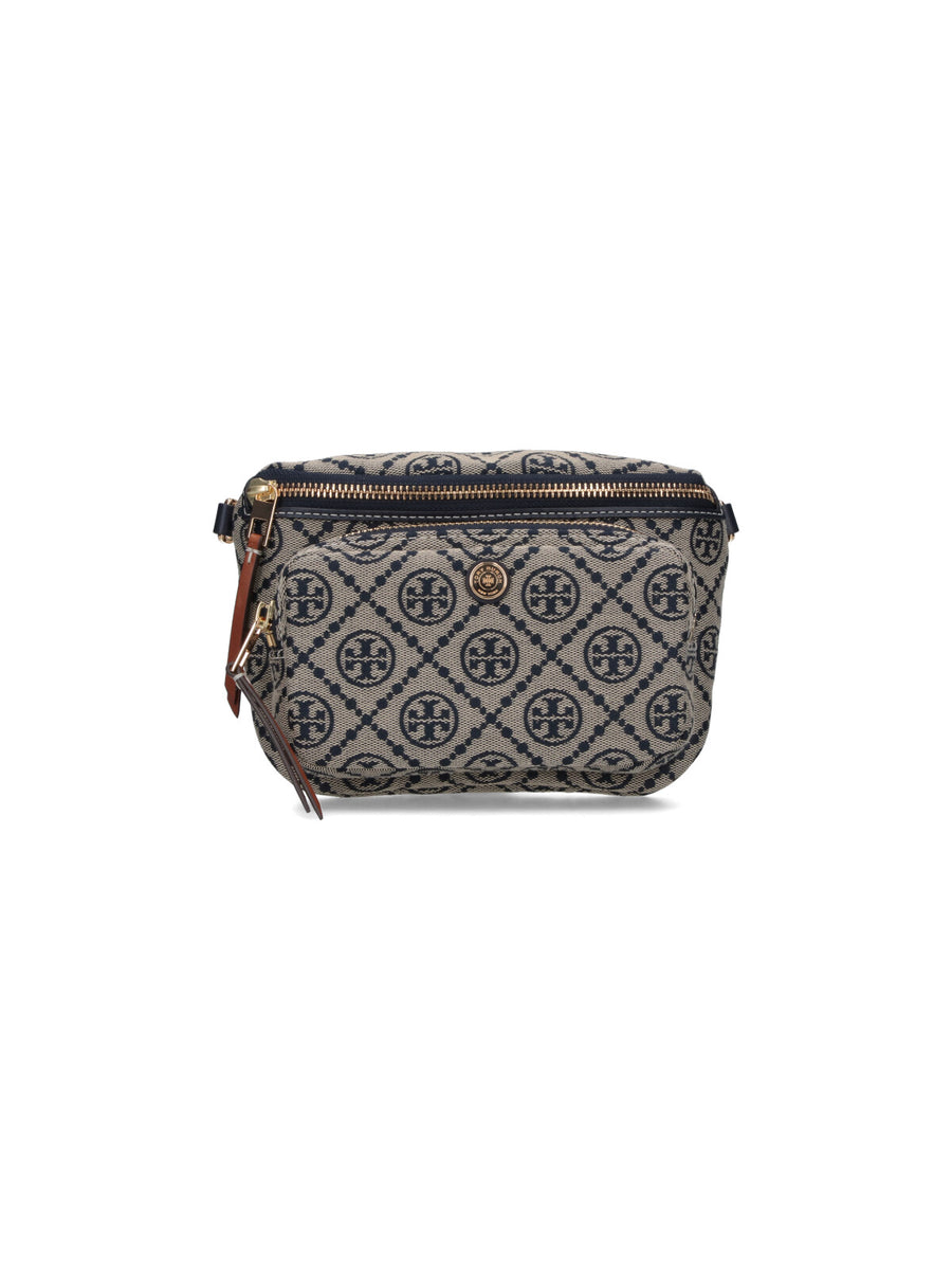 Tory Burch Body: 56% Cotton crossbody bag in beige