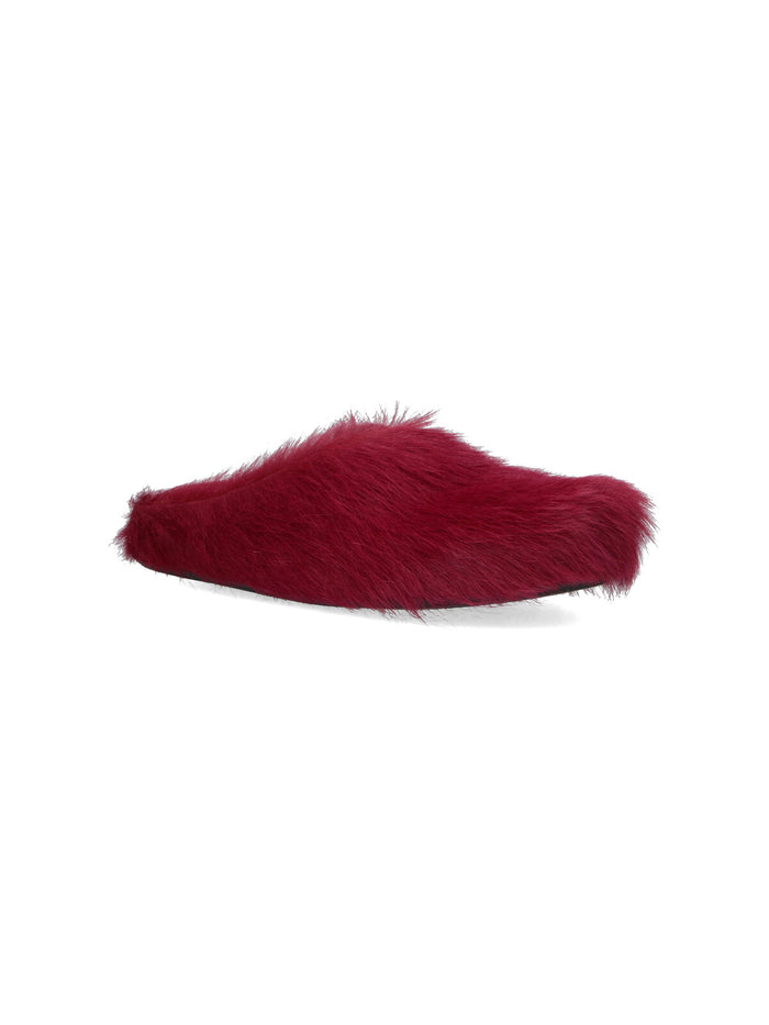 Marni Sandals Red Upper: Calf Hair