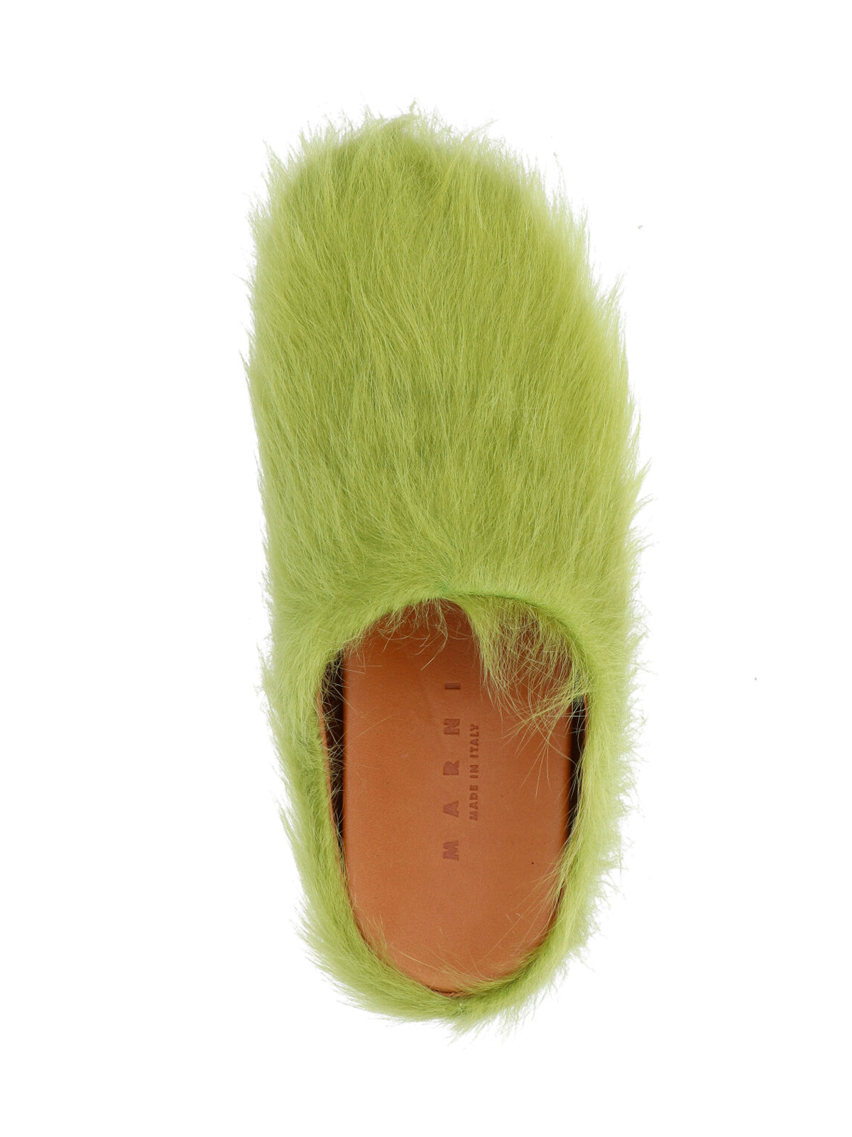 Marni Sandals Green Upper: Calf Hair