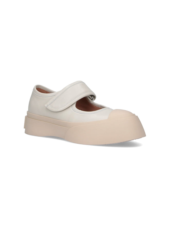 Marni Sneakers Grey Upper: Calf Leather
