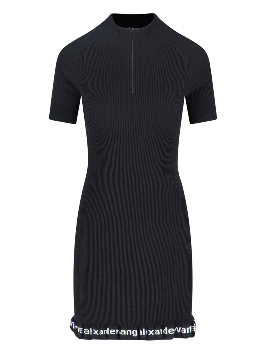 Alexander Wang 88% Polyamide dress in black
