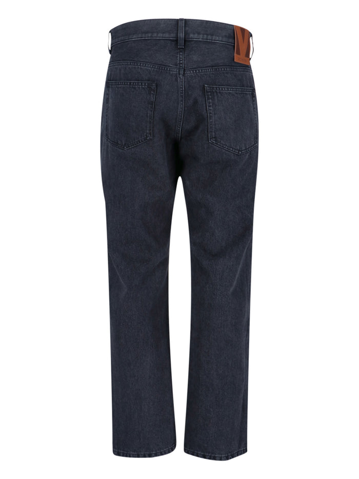 Valentino Jeans Black Cotton