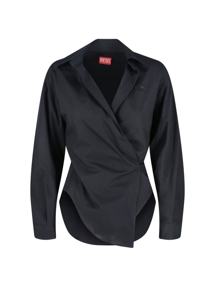 Diesel Shirts Black Cotton