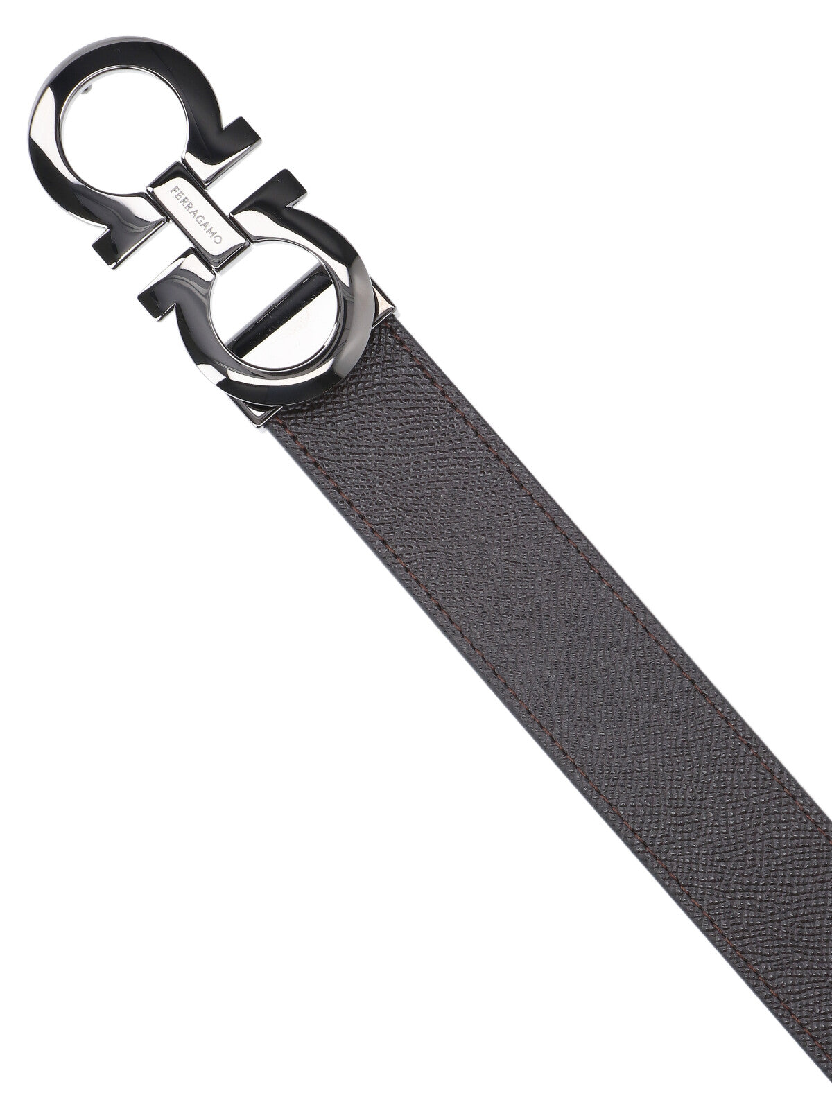 Ferragamo Belts Brown Calf Leather