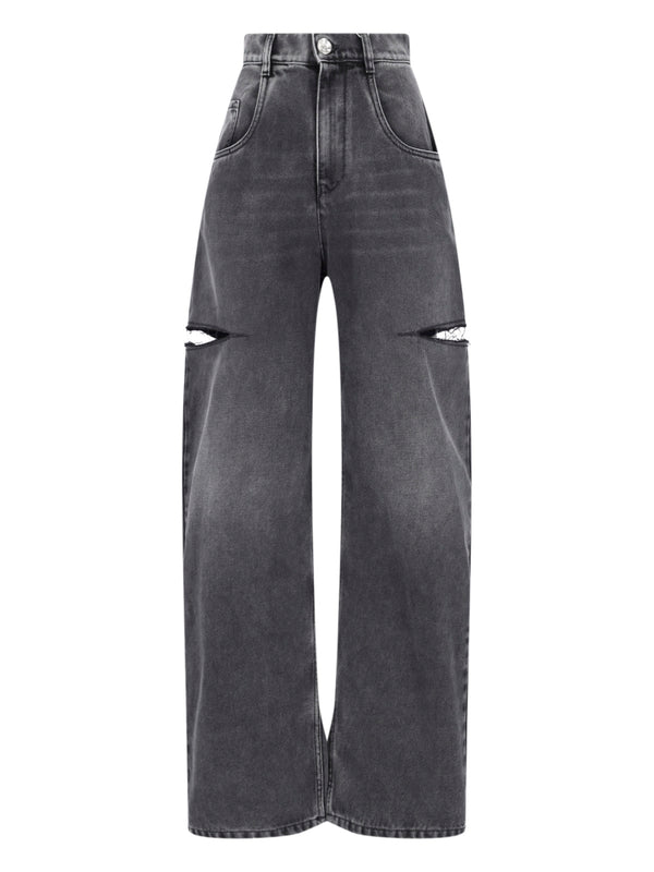 Maison Margiela 100% Cotton jeans in gray