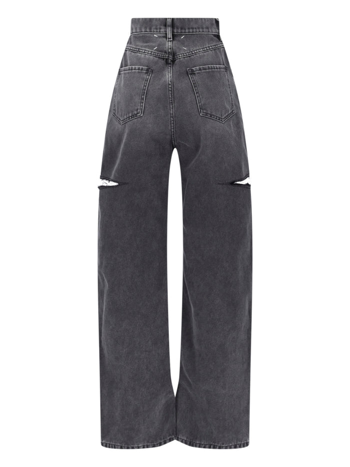Maison Margiela Jeans Black Cotton