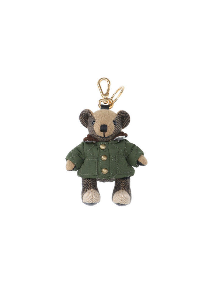 Burberry Keychains Green Cashmere