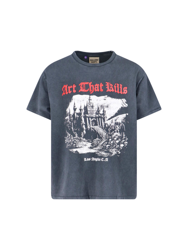 Gallery Dept 100% Cotton t-shirt in gray