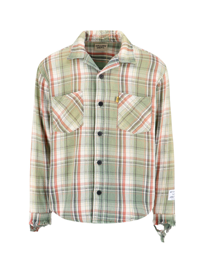 GALLERY DEPT Shirts Green Cotton