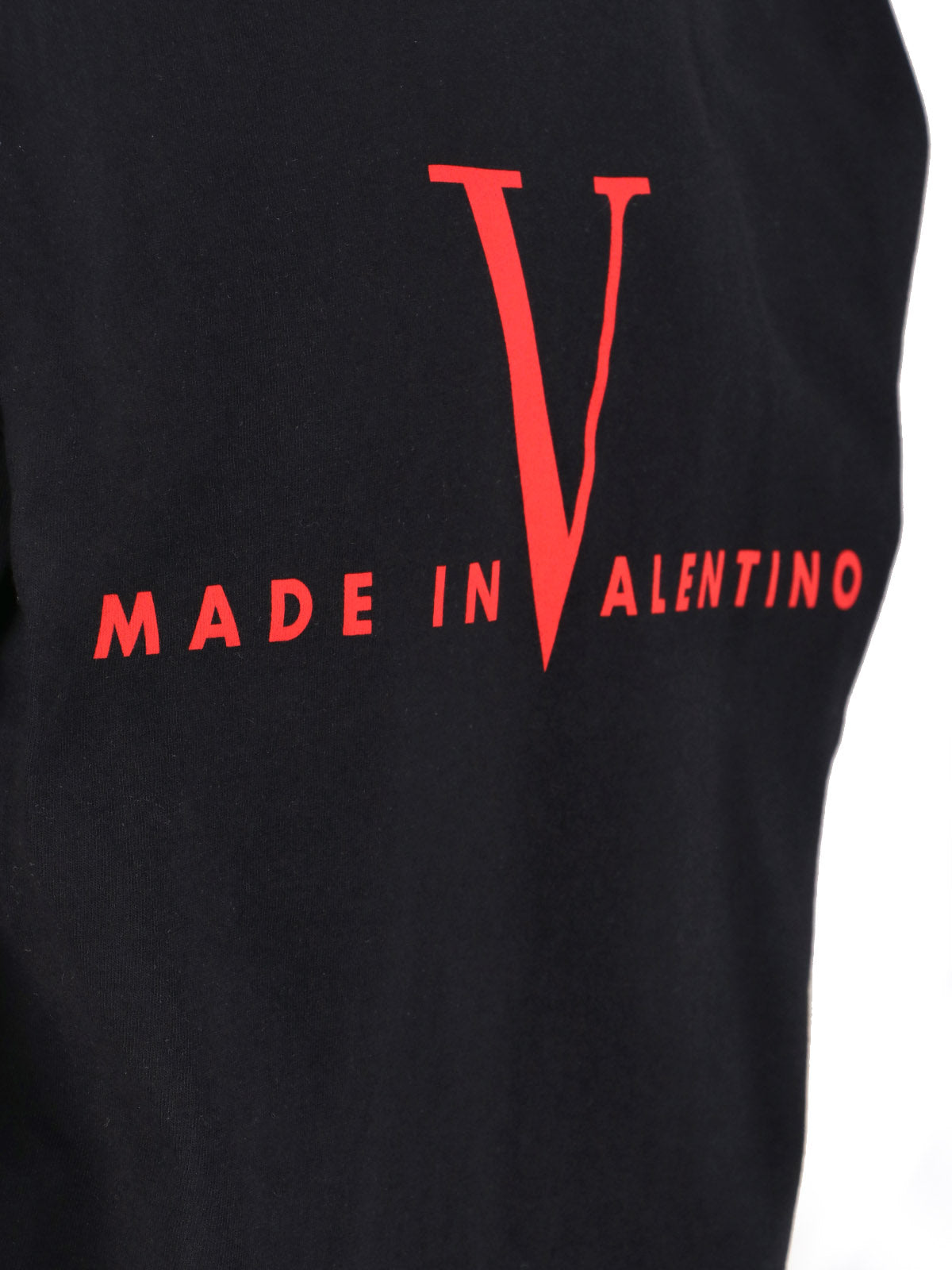 Valentino T-shirts and Polos Black Cotton