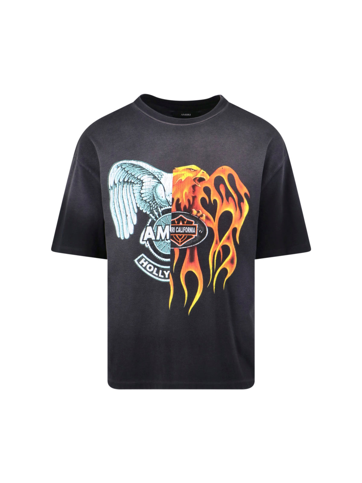 Amiri T-shirts and Polos Black Cotton
