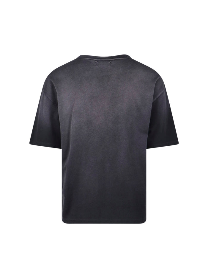 Amiri T-shirts and Polos Black Cotton