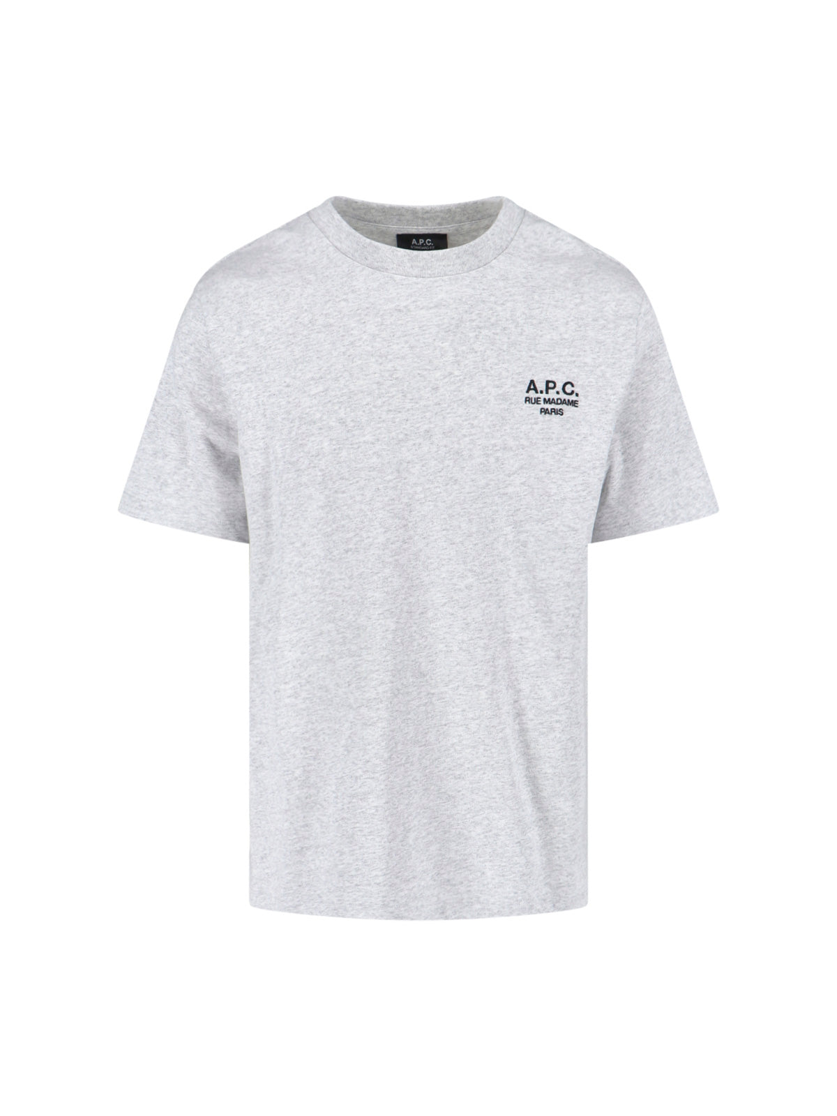 A.P.C. T-shirts and Polos Grey Organic Cotton