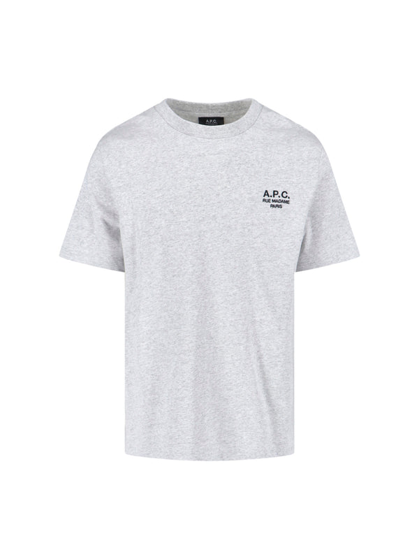 A.P.C. 100% Organic Cotton t-shirt in gray