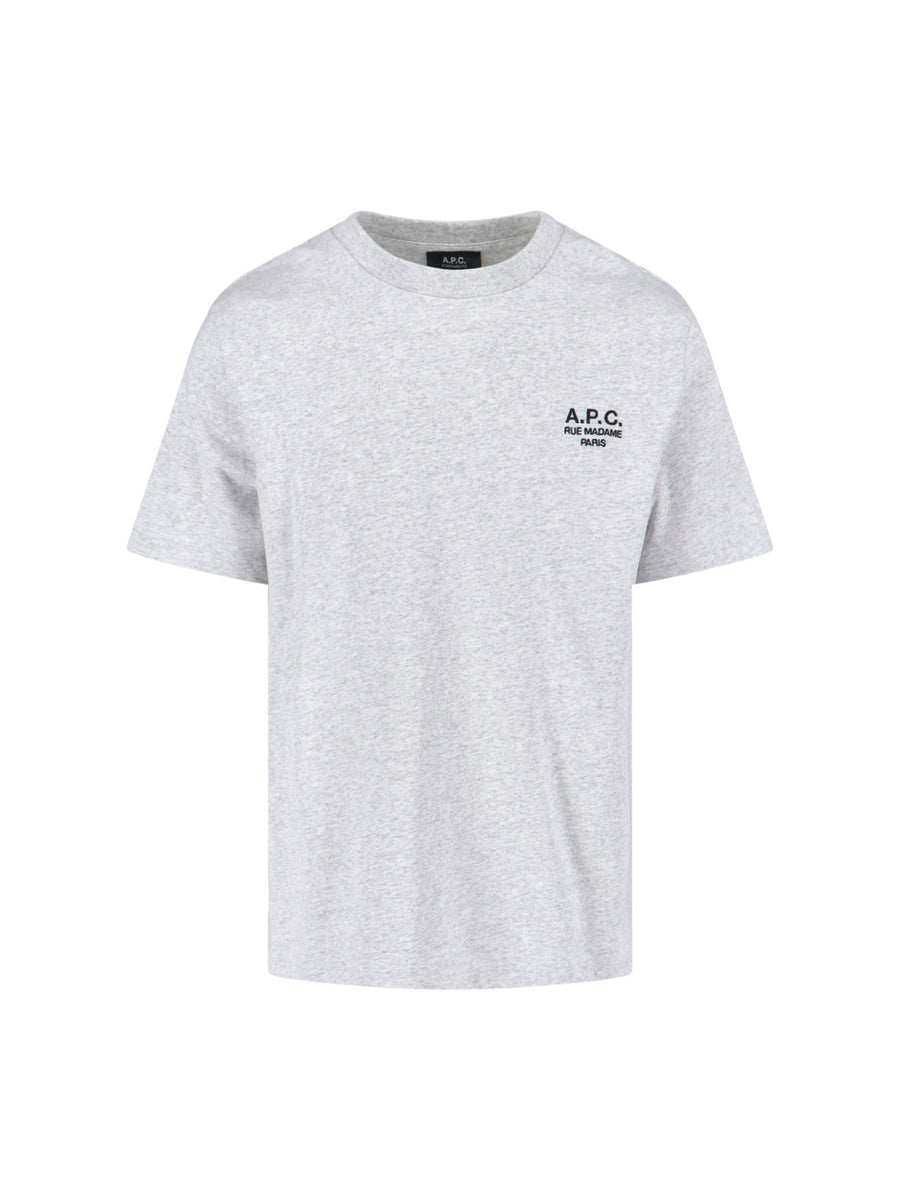 A.P.C. 100% Organic Cotton t-shirt in gray