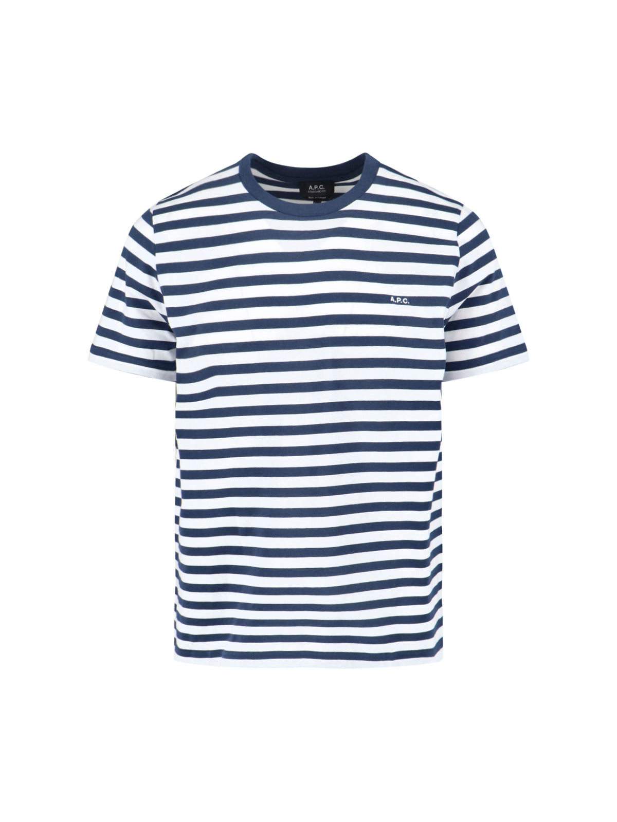 A.p.c. T-Shirts And Polos Blue Organic Cotton
