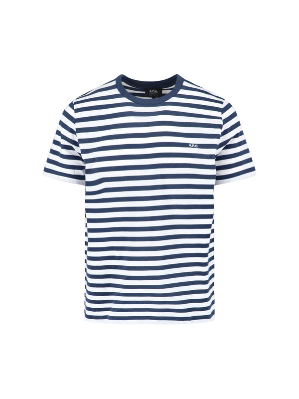 A.P.C. 100% Organic Cotton t-shirt in navy