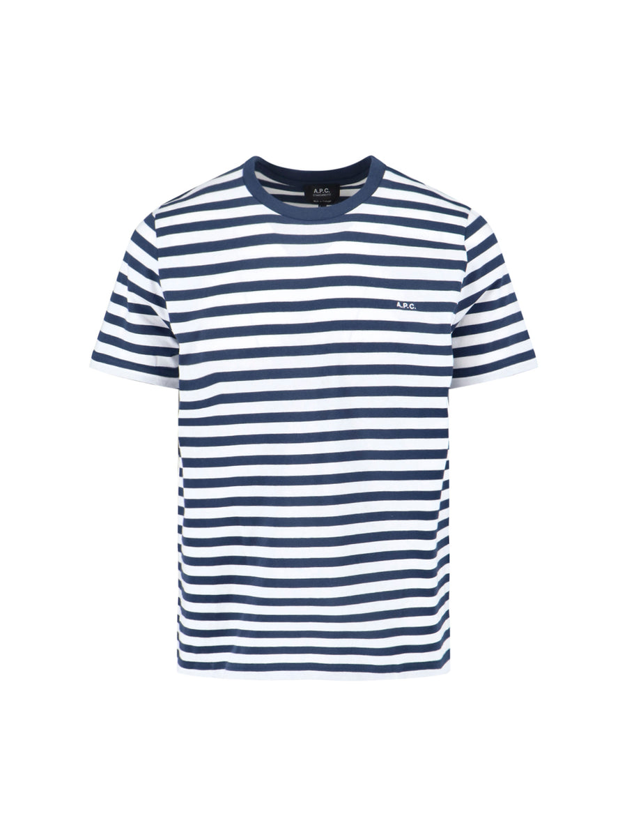 A.P.C. 100% Organic Cotton t-shirt in navy