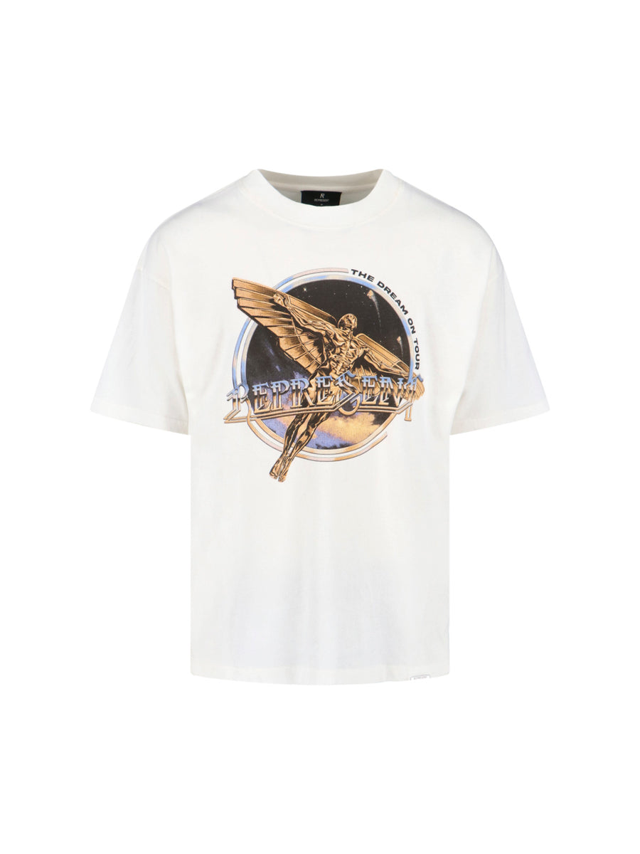 Represent 100% Cotton t-shirt in white