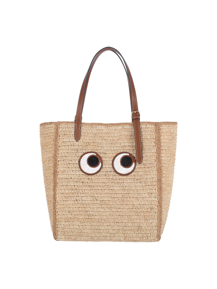 Anya Hindmarch Bags White Fabric 1: Raphia