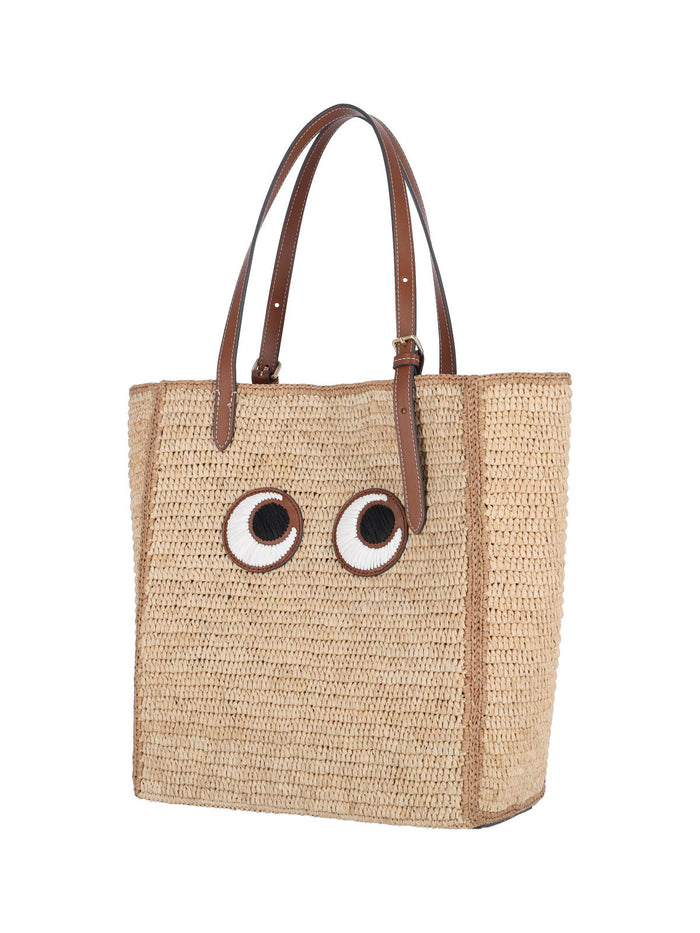 Anya Hindmarch Bags White Fabric 1: Raphia