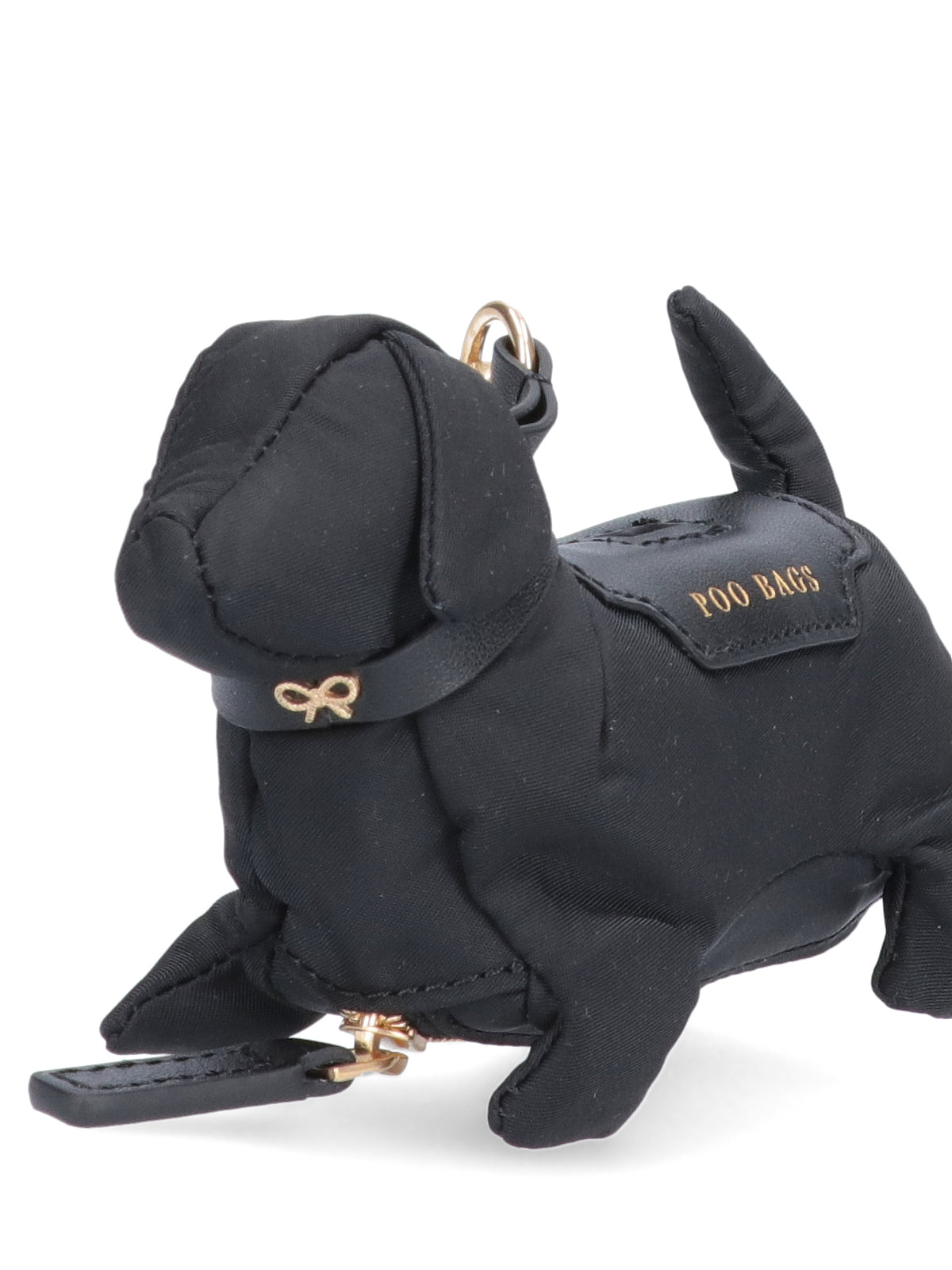 Anya Hindmarch Keychains Black Fabric 1: Recycled Nylon